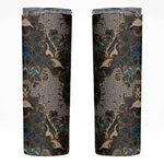 Madiba Nelson Mandela Batik Skinny Tumbler Black Indonesia Heritage LT15