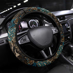 Madiba Nelson Mandela Batik Steering Wheel Cover Black Indonesia Heritage - African Pride