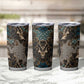 Madiba Nelson Mandela Batik Tumbler Cup Black Indonesia Heritage LT15