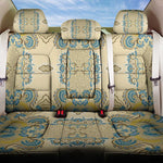 Madiba Nelson Mandela Batik Back Car Seat Cover Yellow Blue Indonesia Heritage - African Pride