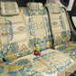 Madiba Nelson Mandela Batik Back Car Seat Cover Yellow Blue Indonesia Heritage - African Pride