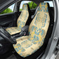 Madiba Nelson Mandela Batik Car Seat Cover Yellow Blue Indonesia Heritage - African Pride