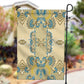 Madiba Nelson Mandela Batik Garden Flag Yellow Blue Indonesia Heritage - African Pride