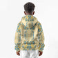 Madiba Nelson Mandela Batik Kid Hoodie Yellow Blue Indonesia Heritage - African Pride