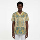 Madiba Nelson Mandela Scrub Top Indonesia Batik Yellow Bule - African Pride