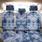Indonesia Javanese Batik Nelson Mandela Madiba Blue Back Car Seat Cover - African Pride