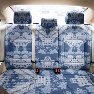 Indonesia Javanese Batik Nelson Mandela Madiba Blue Back Car Seat Cover - African Pride