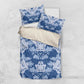 Indonesia Javanese Batik Nelson Mandela Madiba Blue Bedding Set - African Pride