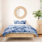 Indonesia Javanese Batik Nelson Mandela Madiba Blue Bedding Set - African Pride