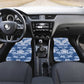 Indonesia Javanese Batik Nelson Mandela Madiba Blue Car Mats - African Pride