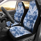 Indonesia Javanese Batik Nelson Mandela Madiba Blue Car Seat Cover - African Pride
