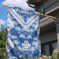 Indonesia Javanese Batik Nelson Mandela Madiba Blue Garden Flag - African Pride