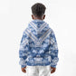 Indonesia Javanese Batik Nelson Mandela Madiba Blue Kid Hoodie - African Pride