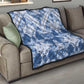 Indonesia Javanese Batik Nelson Mandela Madiba Blue Quilt - African Pride