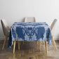 Indonesia Javanese Batik Nelson Mandela Madiba Blue Tablecloth - African Pride
