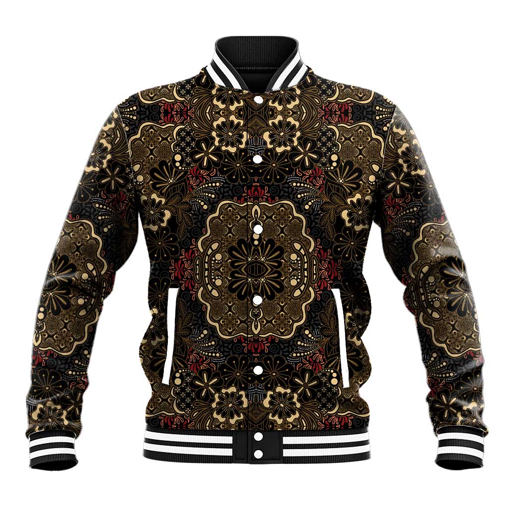 Indonesia Javanese Batik Nelson Mandela Madiba Vintage Style Baseball Jacket - African Pride