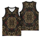 Indonesia Javanese Batik Nelson Mandela Madiba Vintage Style Basketball Jersey - African Pride