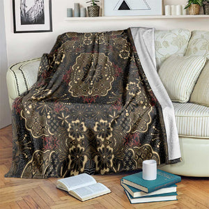 Indonesia Javanese Batik Nelson Mandela Madiba Vintage Style Blanket - African Pride