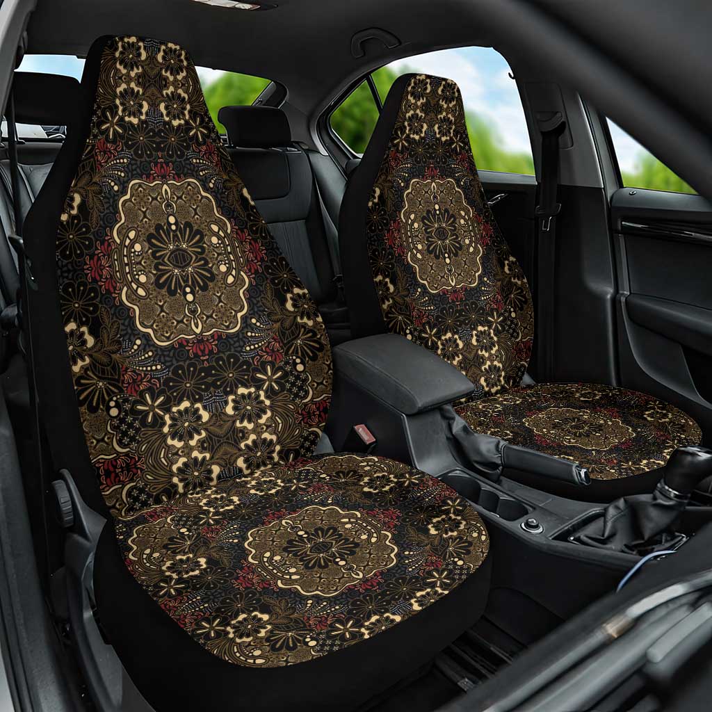 Indonesia Javanese Batik Nelson Mandela Madiba Vintage Style Car Seat Cover - African Pride