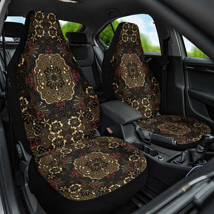 Indonesia Javanese Batik Nelson Mandela Madiba Vintage Style Car Seat Cover - African Pride