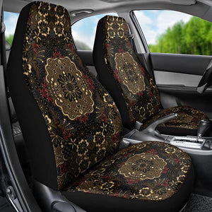 Indonesia Javanese Batik Nelson Mandela Madiba Vintage Style Car Seat Cover - African Pride