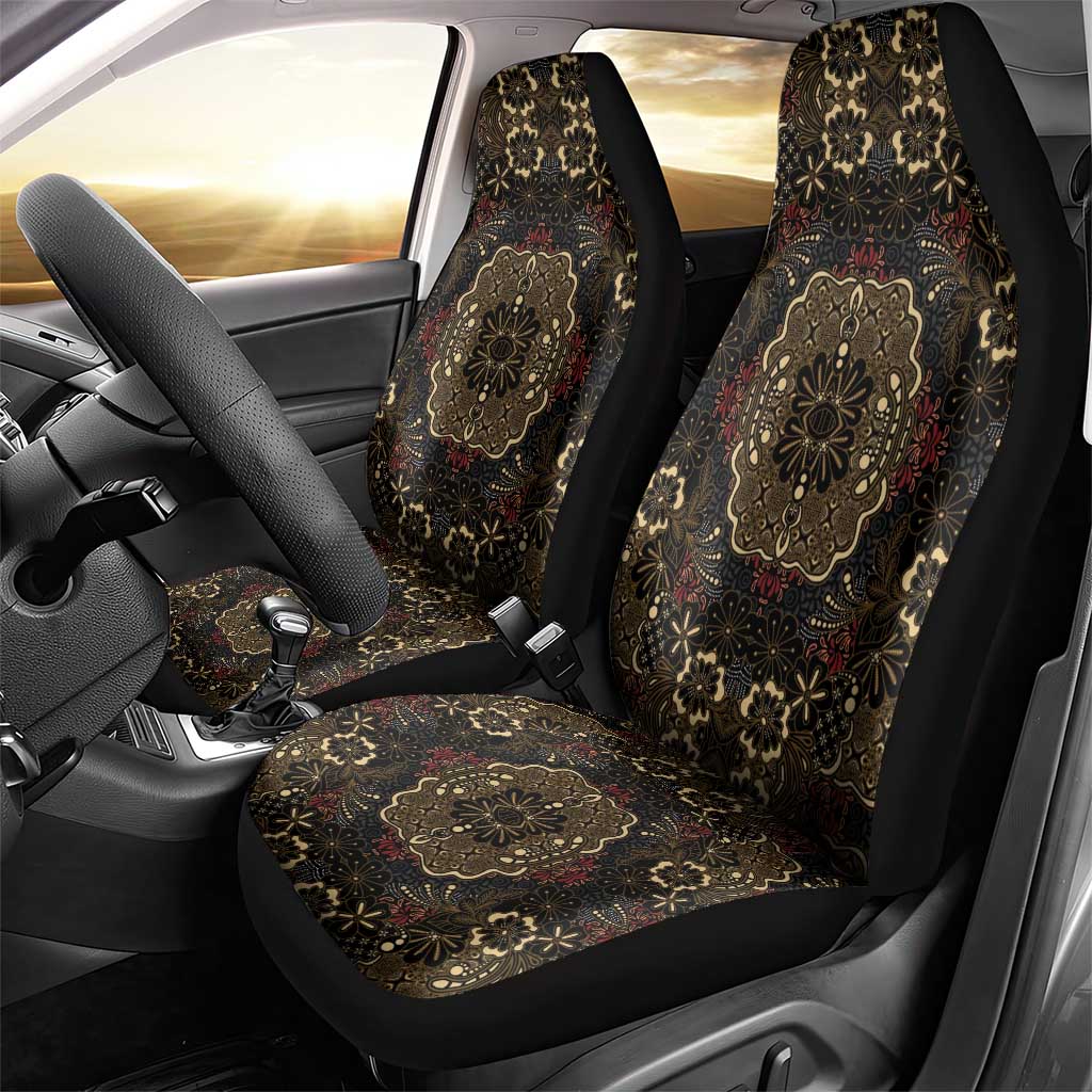 Indonesia Javanese Batik Nelson Mandela Madiba Vintage Style Car Seat Cover - African Pride
