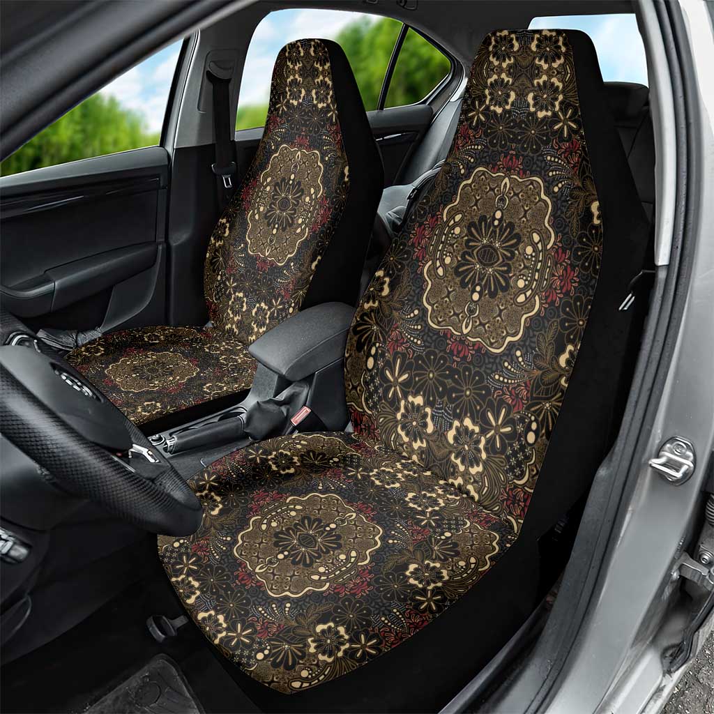 Indonesia Javanese Batik Nelson Mandela Madiba Vintage Style Car Seat Cover - African Pride