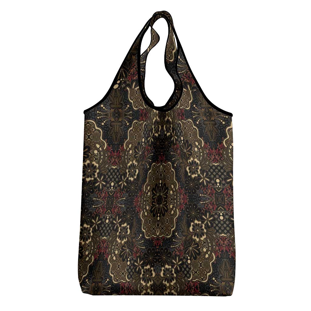 Indonesia Javanese Batik Nelson Mandela Madiba Vintage Style Grocery Bag - African Pride