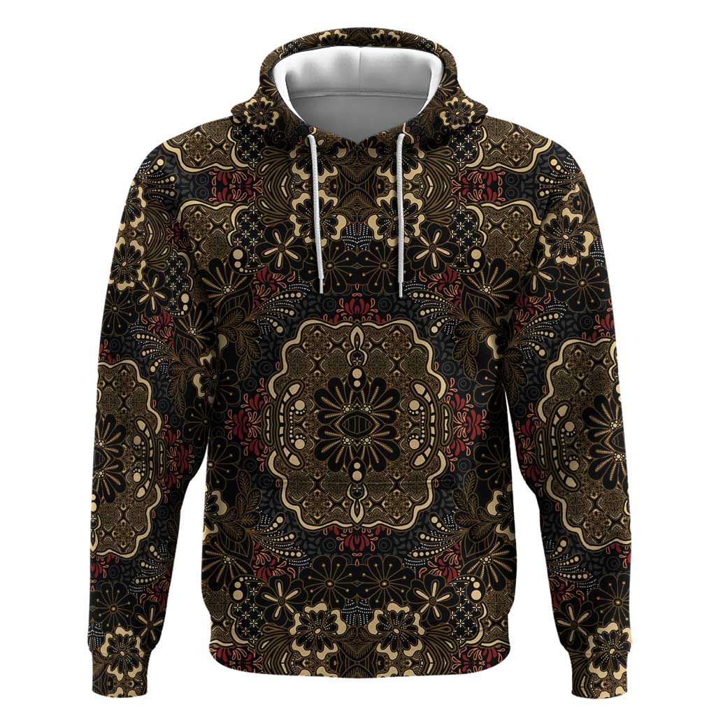 Indonesia Javanese Batik Nelson Mandela Madiba Vintage Style Hoodie - African Pride