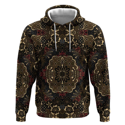 Indonesia Javanese Batik Nelson Mandela Madiba Vintage Style Hoodie - African Pride