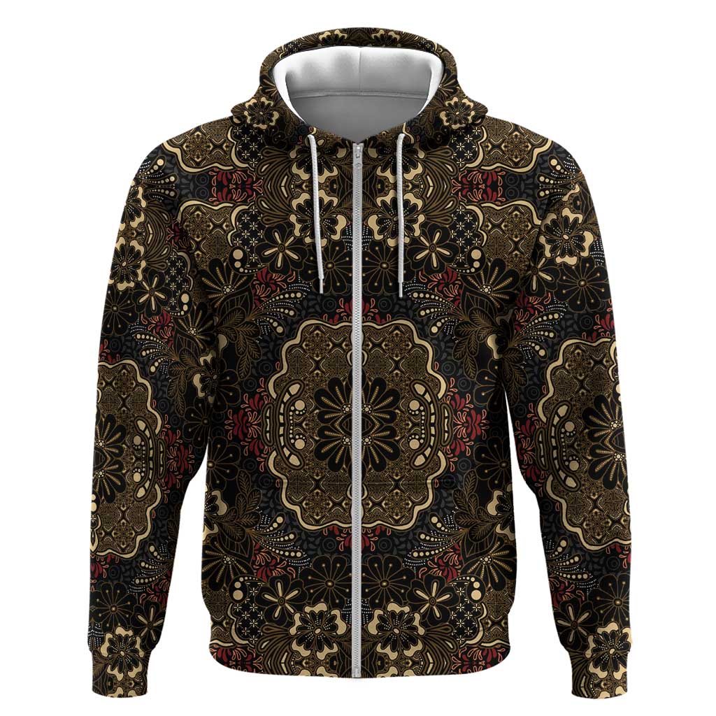 Indonesia Javanese Batik Nelson Mandela Madiba Vintage Style Hoodie - African Pride