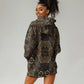 Indonesia Javanese Batik Nelson Mandela Madiba Vintage Style Hoodie Dress - African Pride