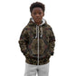 Indonesia Javanese Batik Nelson Mandela Madiba Vintage Style Kid Hoodie - African Pride