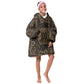 Indonesia Javanese Batik Nelson Mandela Madiba Vintage Style Kid Wearable Blanket Hoodie - African Pride