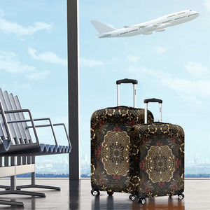 Indonesia Javanese Batik Nelson Mandela Madiba Vintage Style Luggage Cover - African Pride