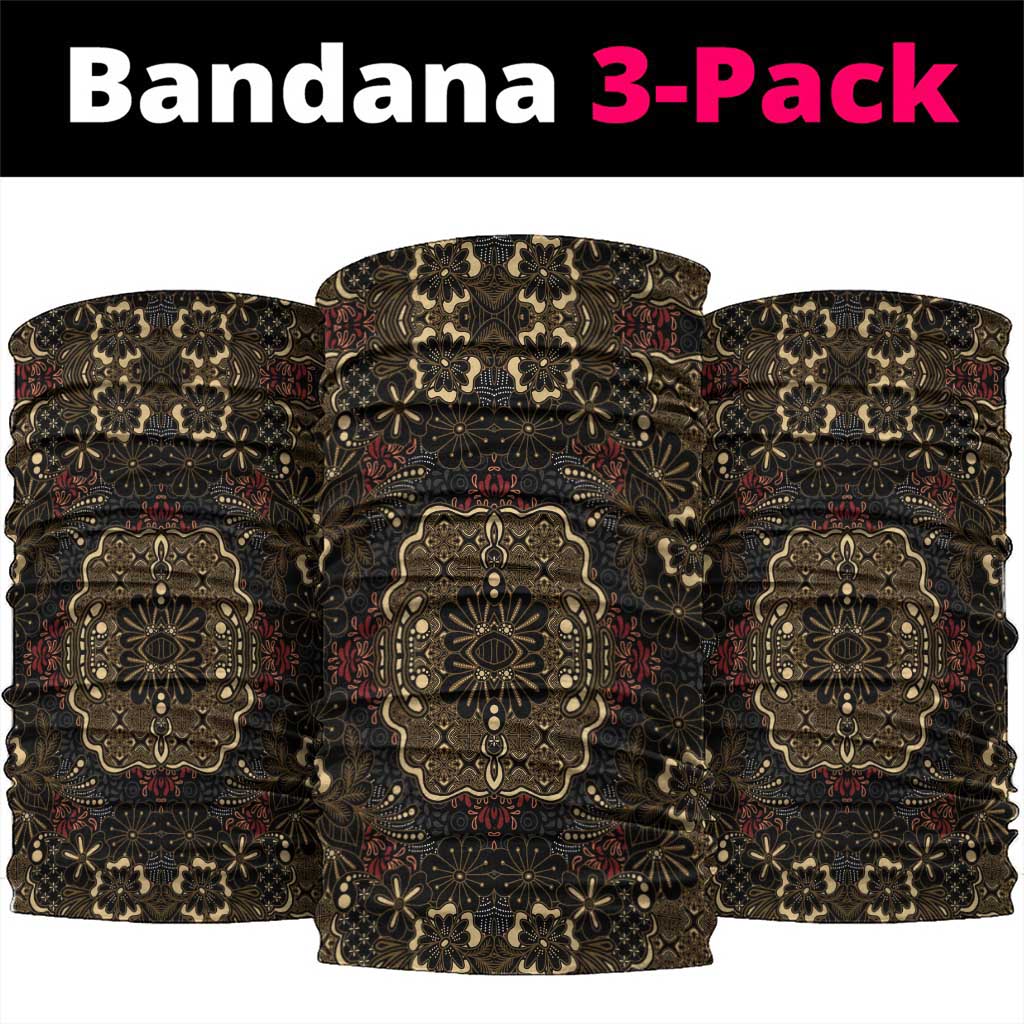 Indonesia Javanese Batik Nelson Mandela Madiba Vintage Style Neck Gaiter - African Pride