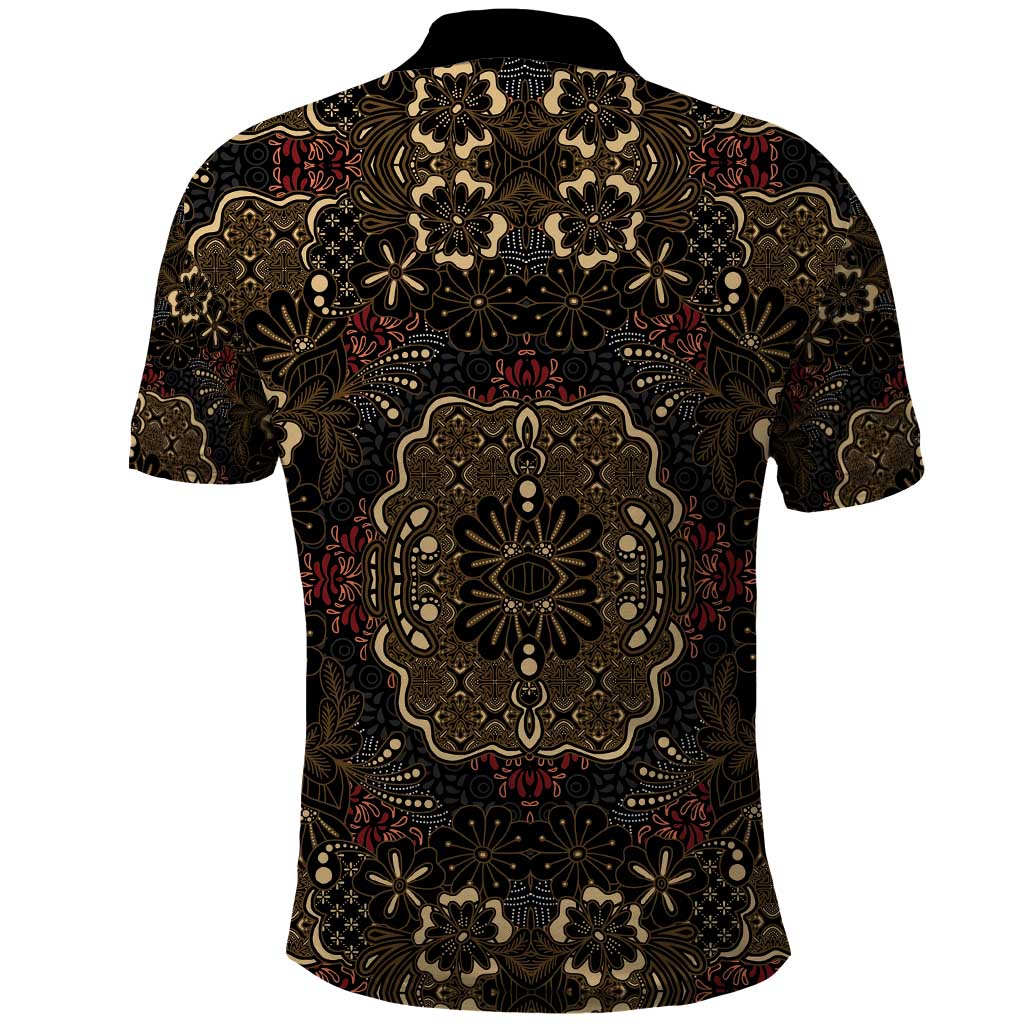Indonesia Javanese Batik Nelson Mandela Madiba Vintage Style Polo Shirt - African Pride