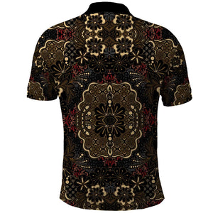 Indonesia Javanese Batik Nelson Mandela Madiba Vintage Style Polo Shirt - African Pride