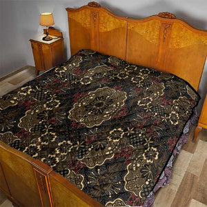 Indonesia Javanese Batik Nelson Mandela Madiba Vintage Style Quilt - African Pride