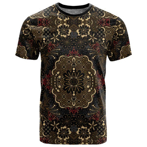 Indonesia Javanese Batik Nelson Mandela Madiba Vintage Style T shirt - African Pride