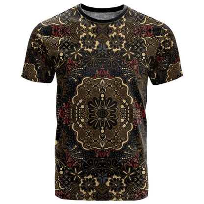 Indonesia Javanese Batik Nelson Mandela Madiba Vintage Style T shirt - African Pride
