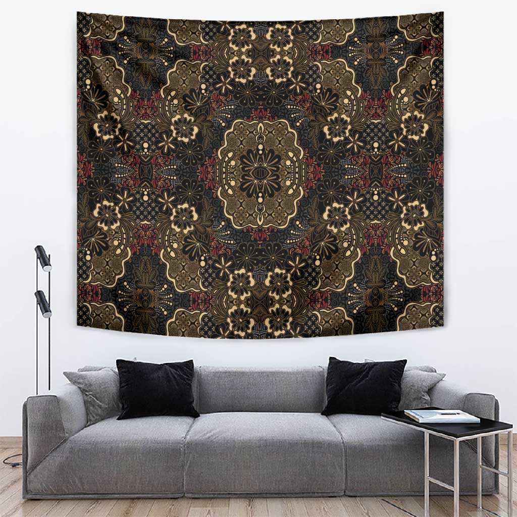 Indonesia Javanese Batik Nelson Mandela Madiba Vintage Style Tapestry - African Pride