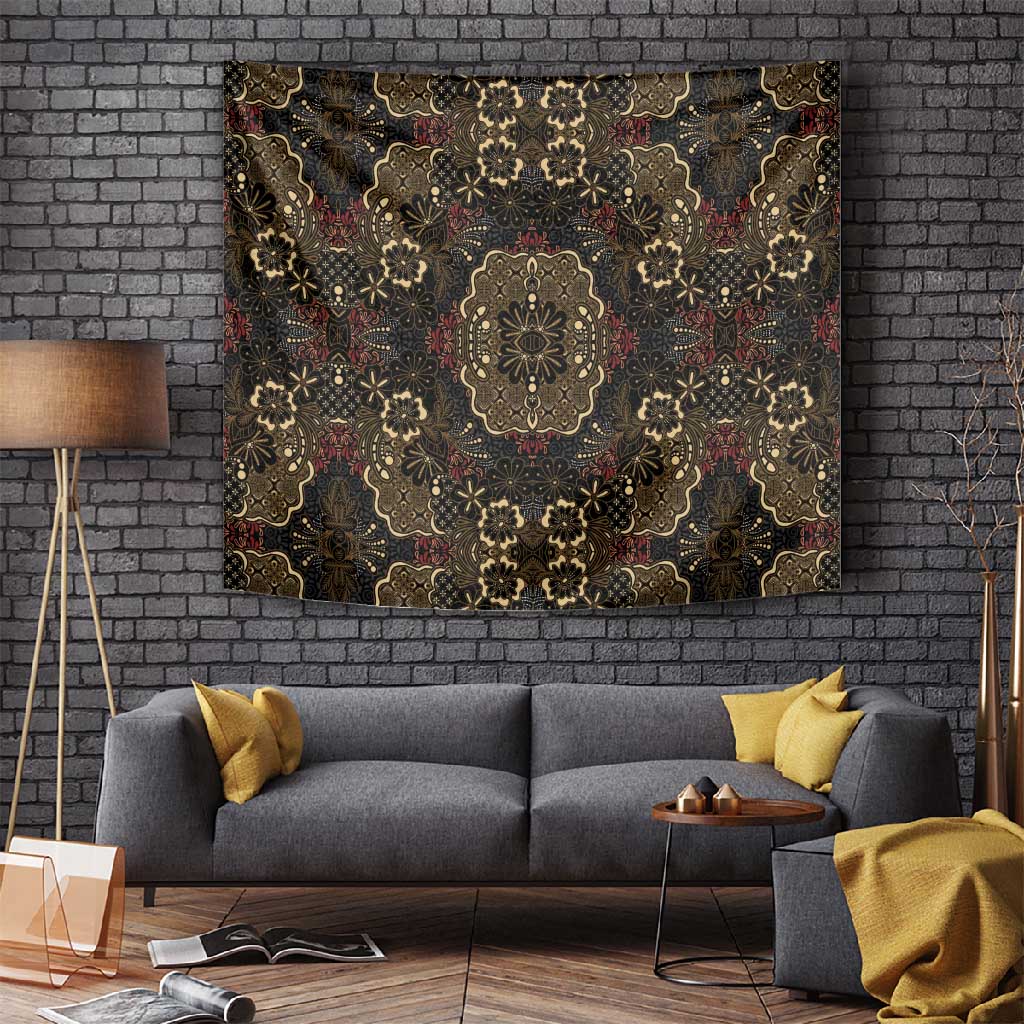 Indonesia Javanese Batik Nelson Mandela Madiba Vintage Style Tapestry - African Pride