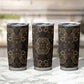 Indonesia Javanese Batik Nelson Mandela Madiba Vintage Style Tumbler Cup LT15