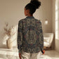 Indonesia Javanese Batik Nelson Mandela Madiba Vintage Style Women Casual Shirt - African Pride