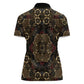 Indonesia Javanese Batik Nelson Mandela Madiba Vintage Style Women Polo Shirt - African Pride