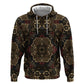Indonesia Javanese Batik Nelson Mandela Madiba Vintage Style Zip Hoodie - African Pride