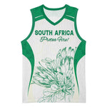 Custom South Africa Cricket Basketball Jersey We Are Champions - African Pride