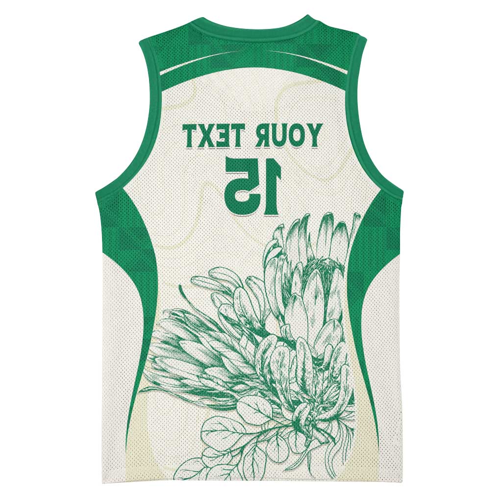 Custom South Africa Cricket Basketball Jersey We Are Champions - African Pride