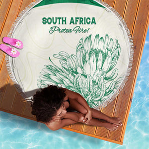 South Africa Cricket Beach Blanket We Are Champions - African Pride